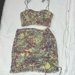 White Fox matching set